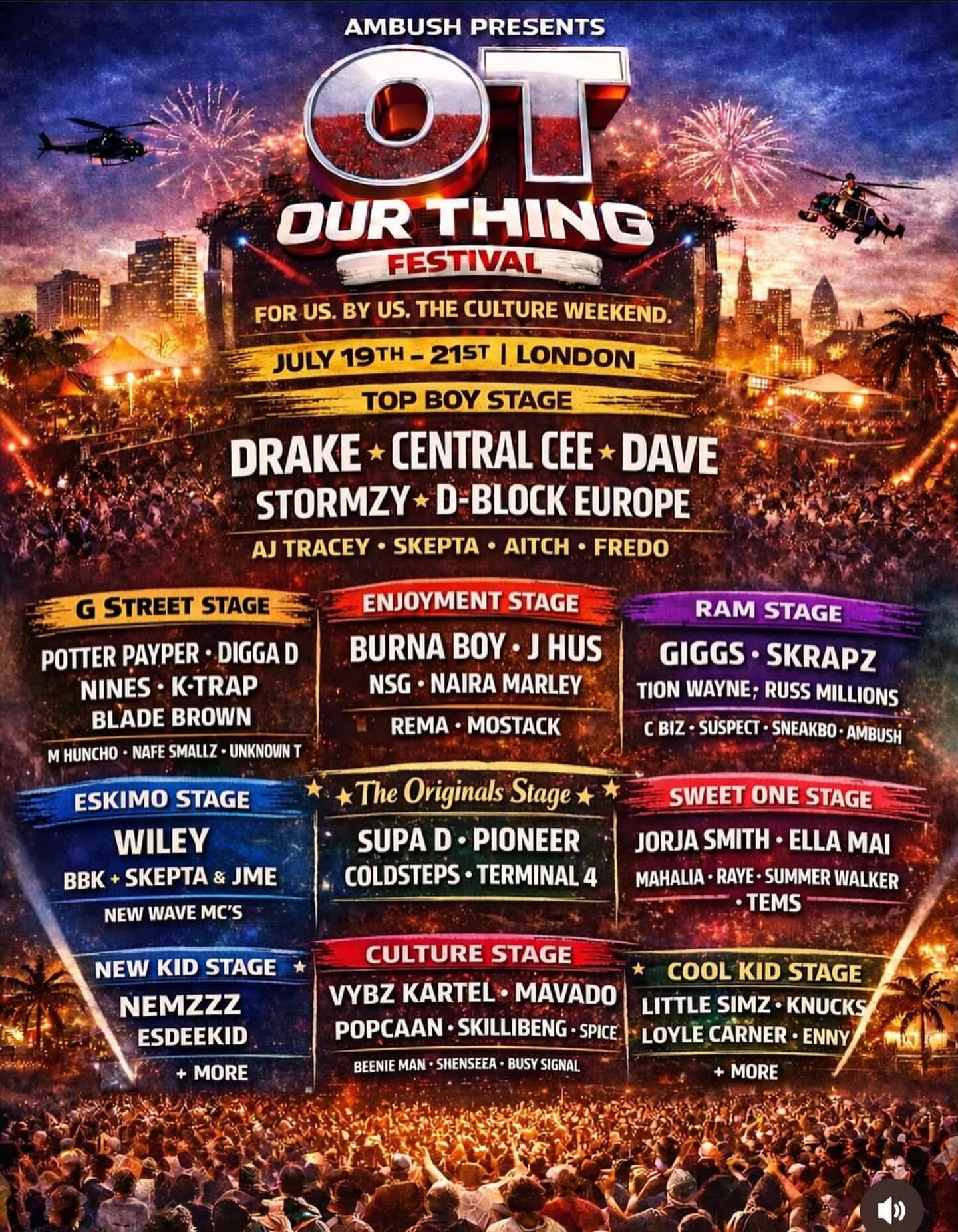 Affiche OT — Our Thing Festival