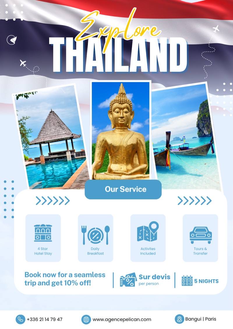Explore Thaïlande — formule voyage Pélican