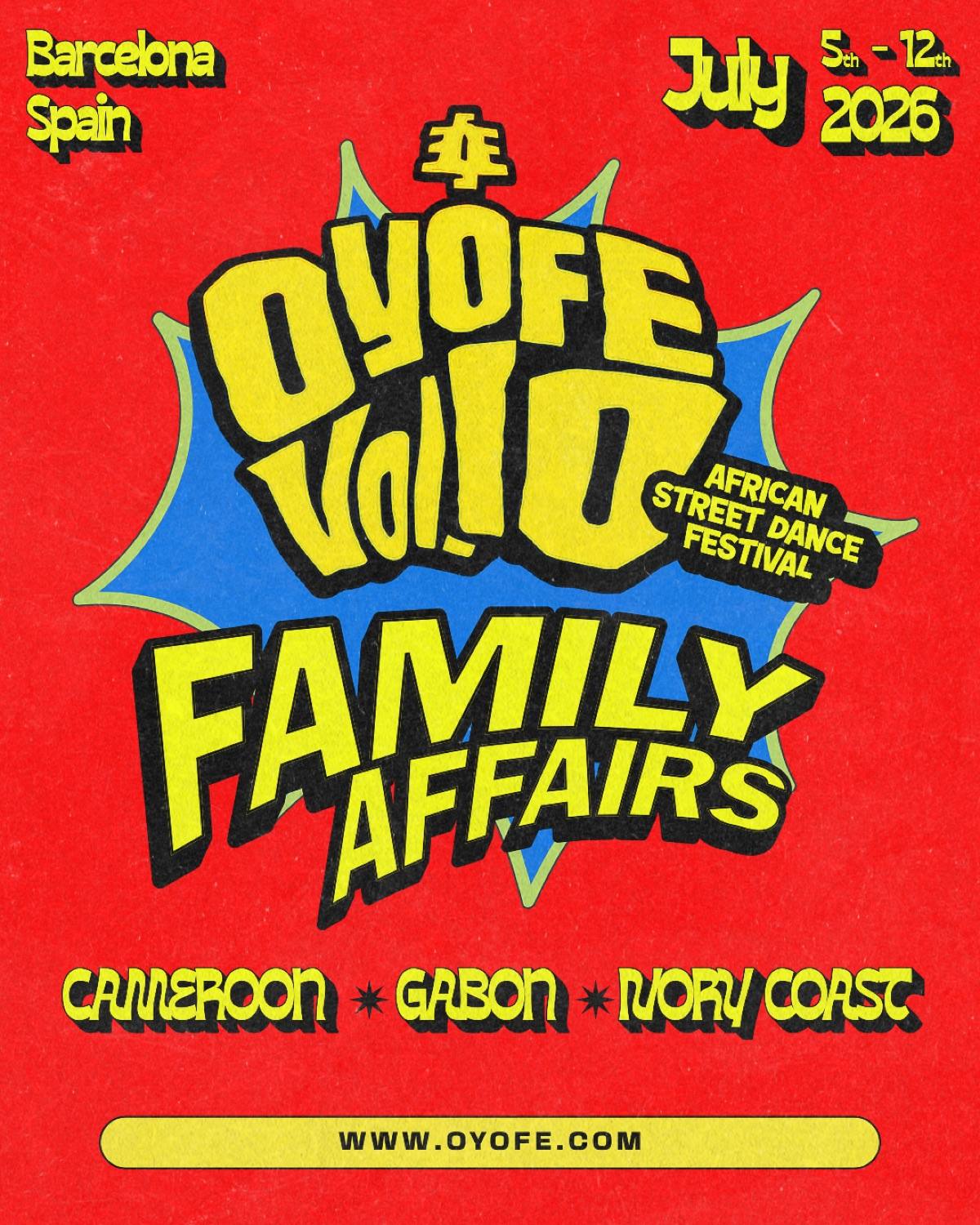Affiche Oyofe Vol.10 — Family Affairs