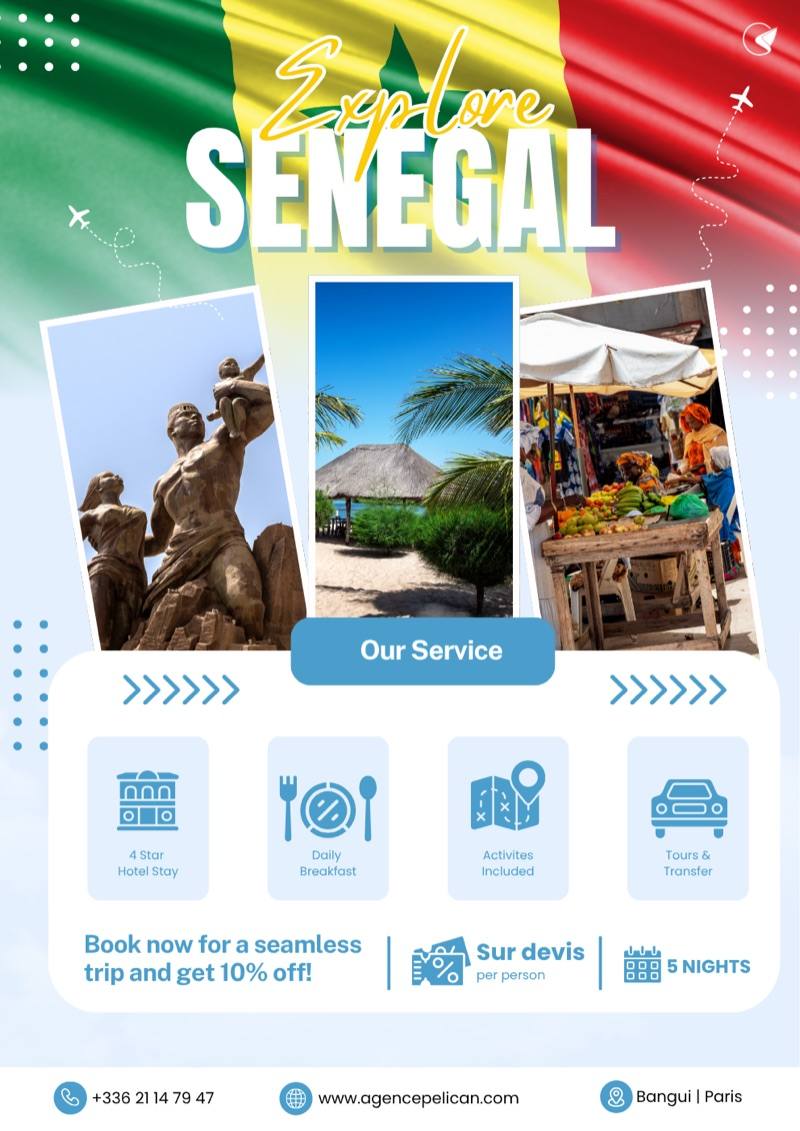 Explore Sénégal — formule voyage Pélican