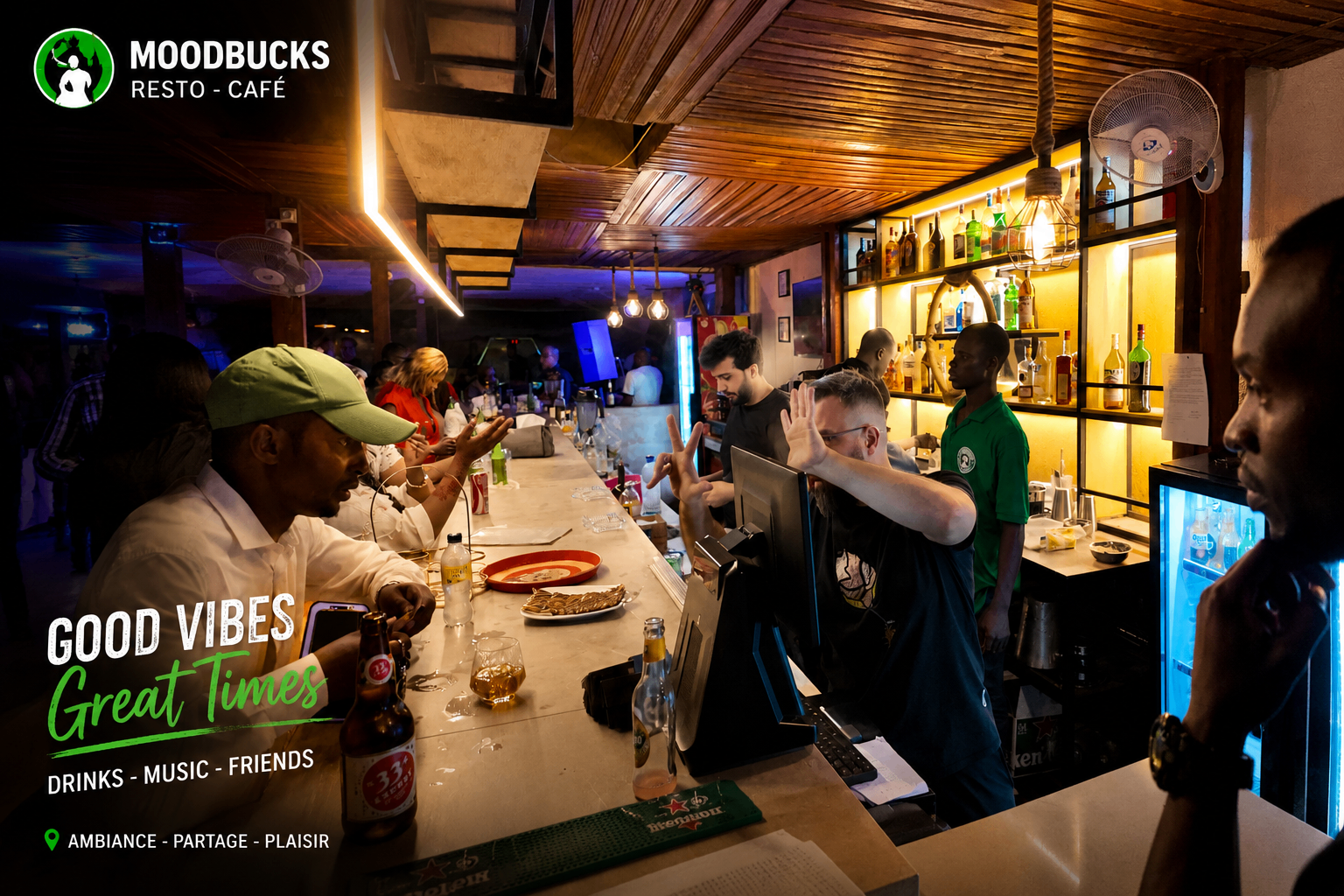 Moodbucks Resto-Café à Bangui