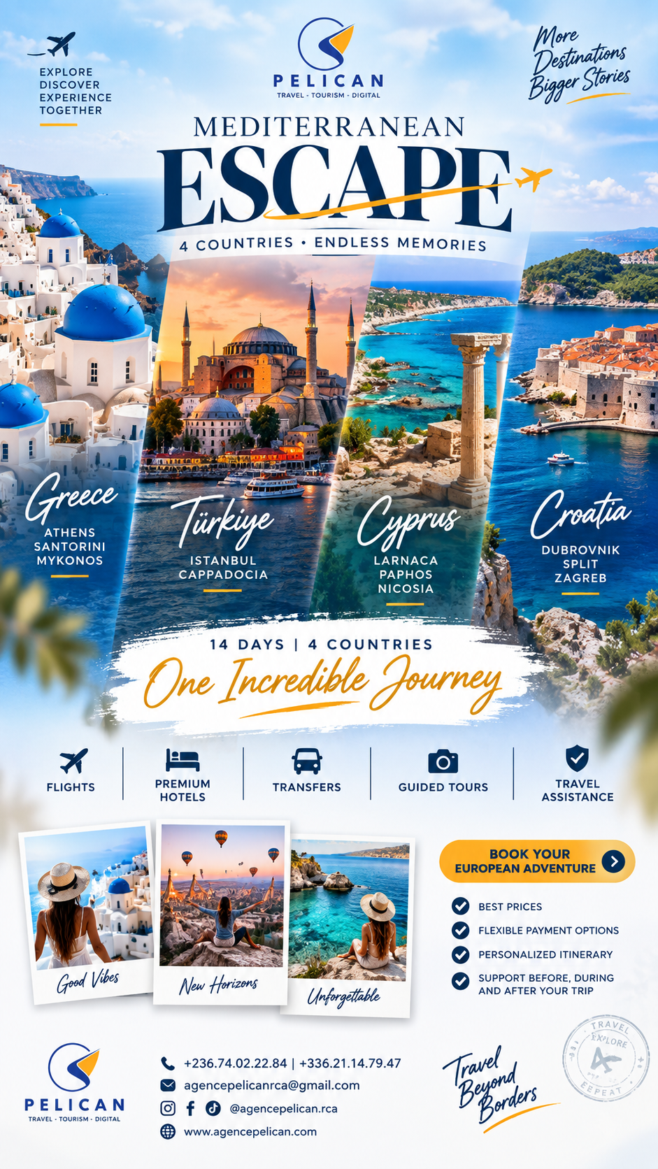 Mediterranean Escape — affiche officielle du séjour