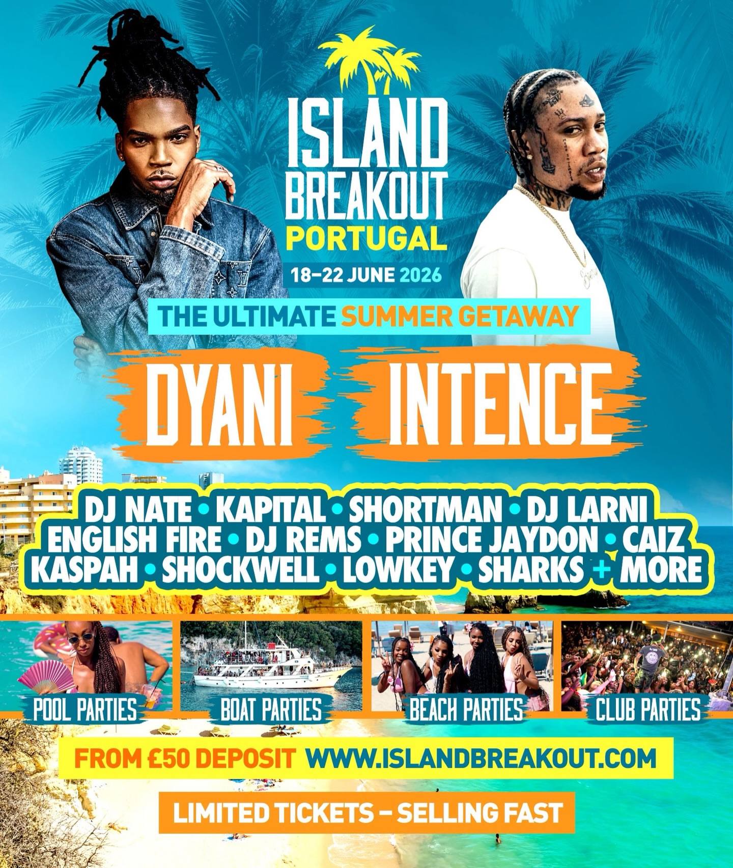 Affiche Island Breakout Portugal