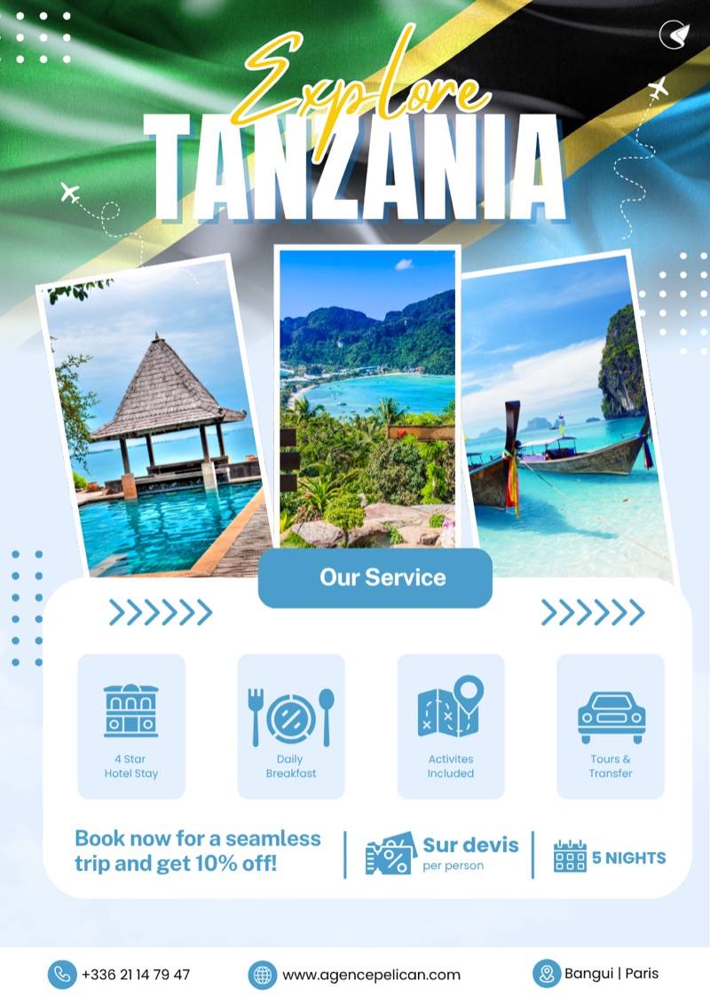 Explore Tanzanie — formule voyage Pélican