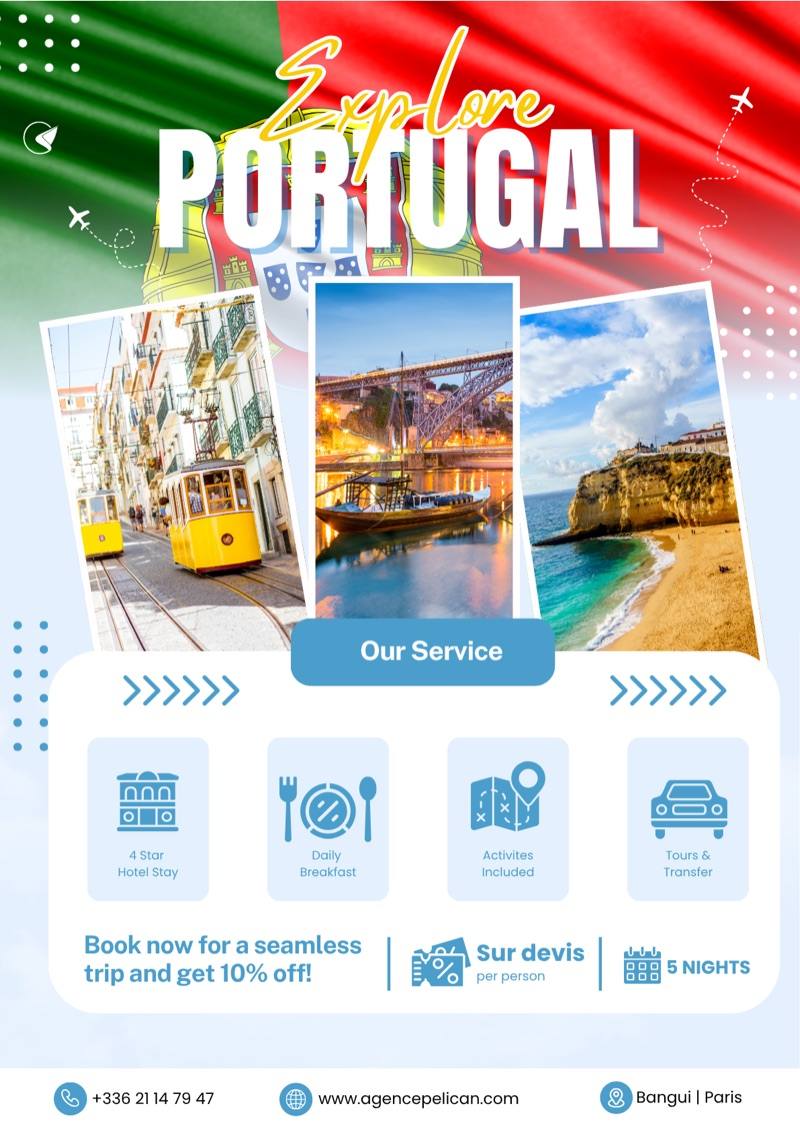 Explore Portugal — formule voyage Pélican