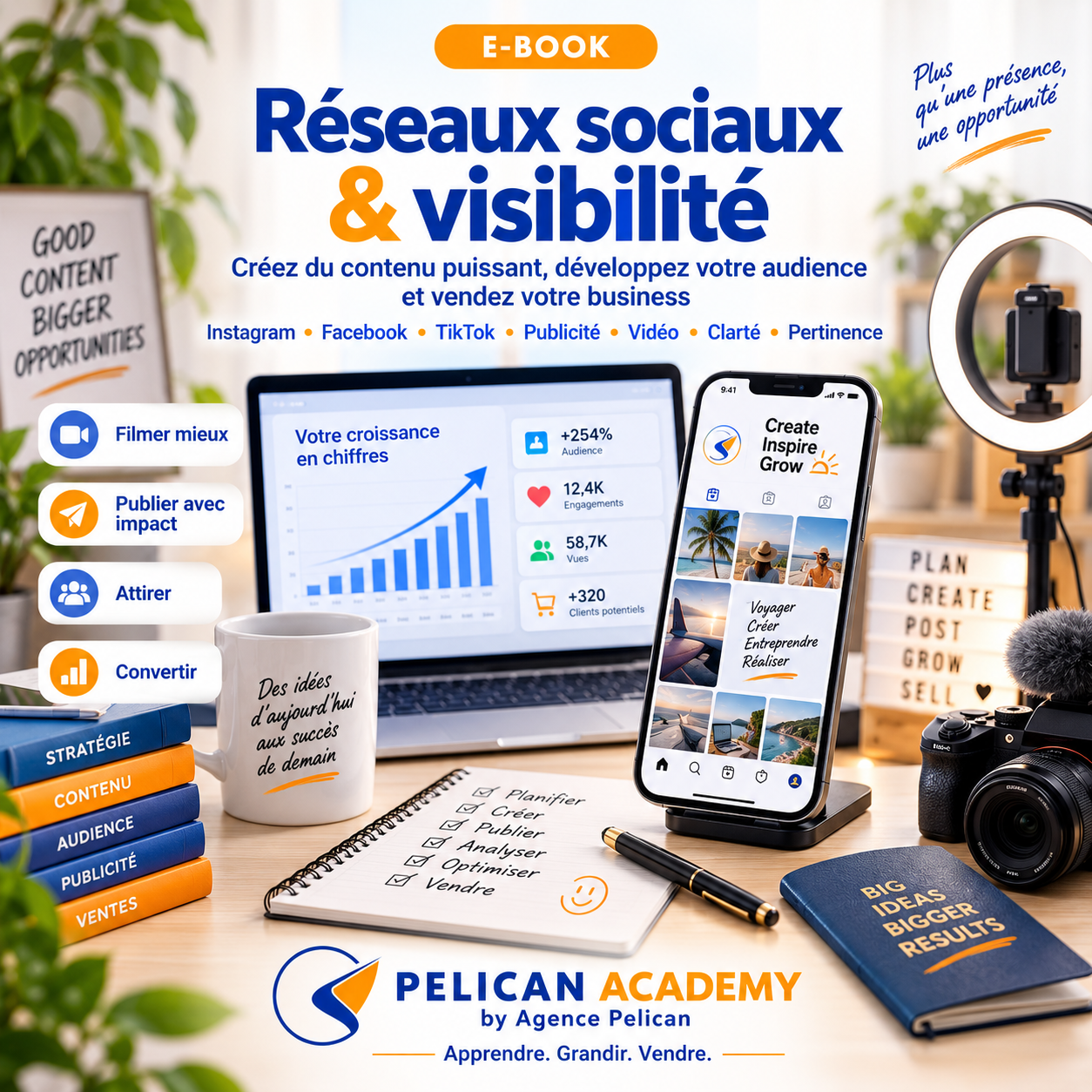 Couverture — Réseaux sociaux & visibilité