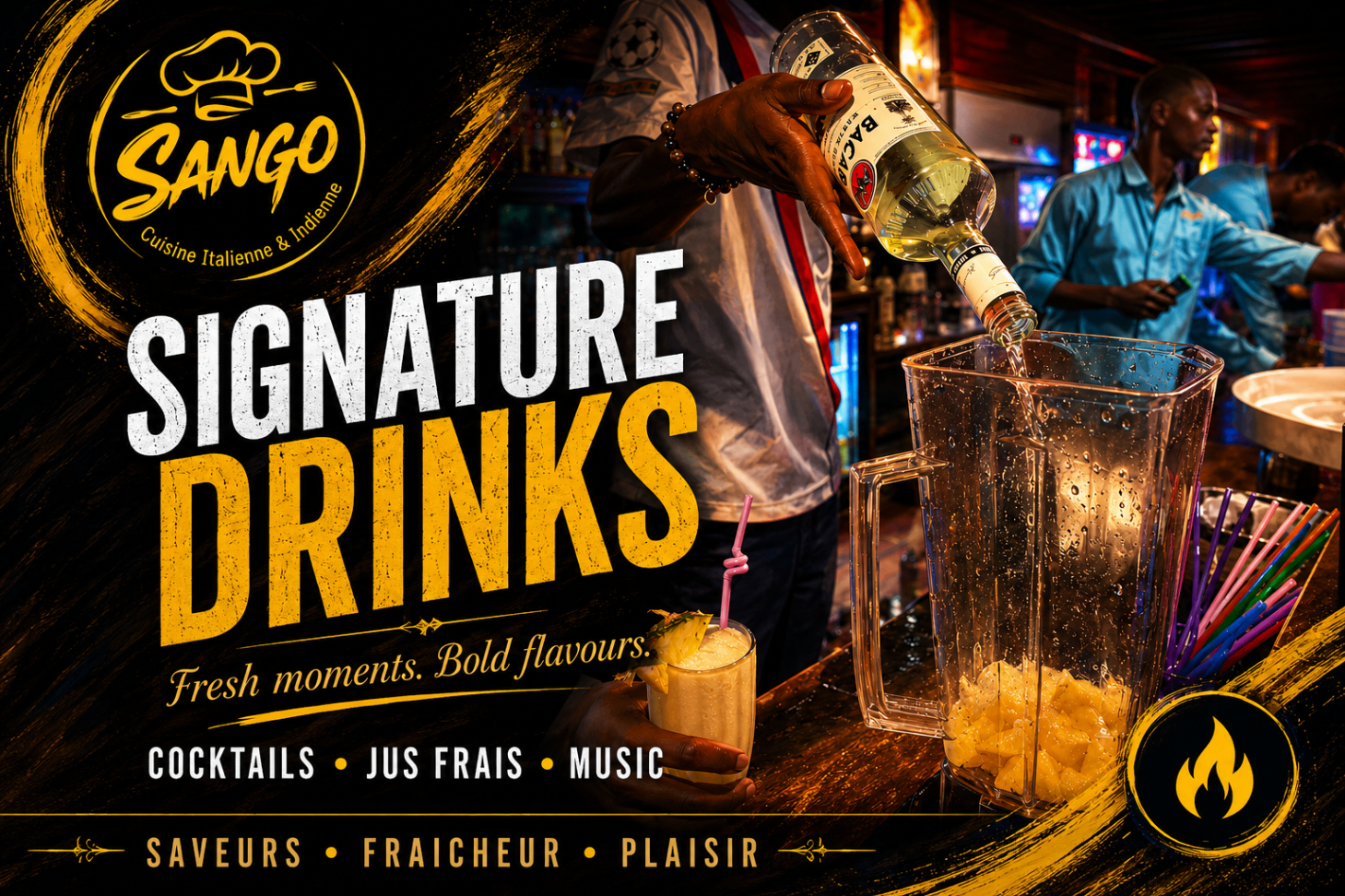 Cocktails signature Sango