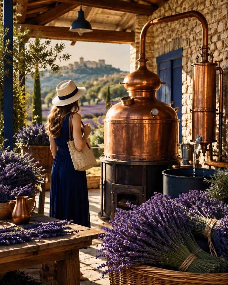 Illustration — Découvrir la lavande et sa distillation