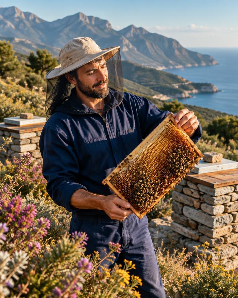 Illustration — Découvrir les abeilles et le miel corse